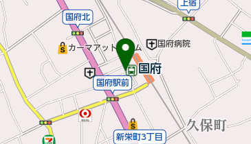 リパーク名鉄国府駅前の地図画像