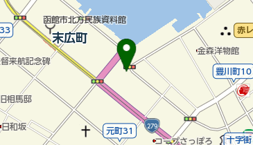 リパーク函館ベイエリアの地図画像