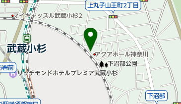 リパーク川崎上丸子山王町2丁目の地図画像