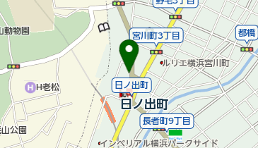 リパーク日ノ出町駅前の地図画像