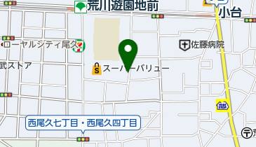 リパークワイド西尾久5丁目の地図画像