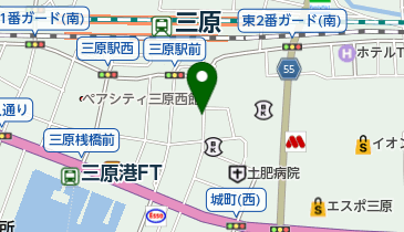 リパーク三原駅前の地図画像