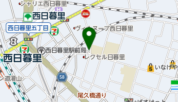 リパーク西日暮里2丁目第2の地図画像