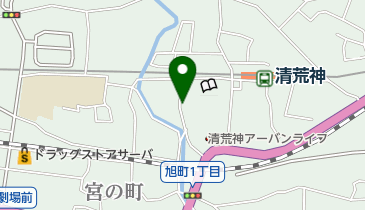 宝塚市立文化施設ベガ・ホール第1駐車場の地図画像