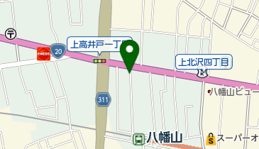 リパーク上高井戸1丁目の地図画像