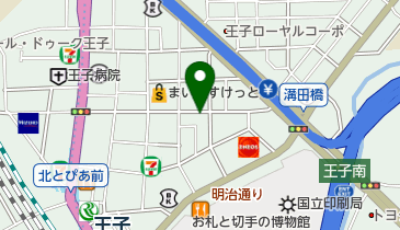 リパーク王子1丁目の地図画像