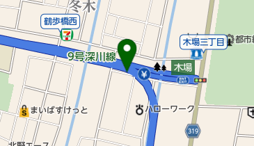 リパーク木場2丁目第2の地図画像