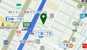 リパーク日本橋兜町第5の地図画像