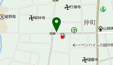 リパーク川越仲町の地図画像