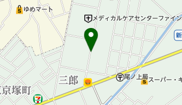 リパーク熊本三郎2丁目の地図画像