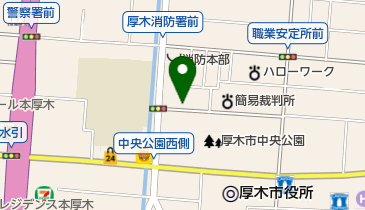 リパーク厚木寿町3丁目の地図画像
