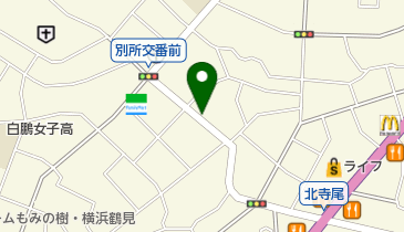 リパーク横浜北寺尾2丁目第2の地図画像