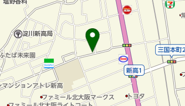 リパーク新高4丁目の地図画像
