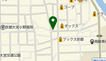 リパーク京都大宮南椿原町の地図画像