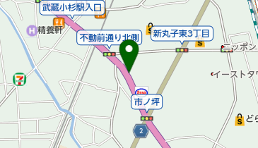 リパーク川崎市ノ坪第4の地図画像