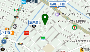 リパーク新川1丁目第2の地図画像