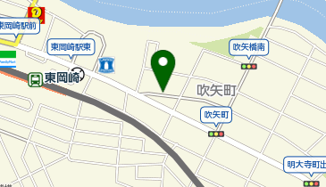 リパーク岡崎吹矢町の地図画像