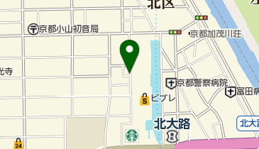 リパーク地下鉄北大路駅前の地図画像