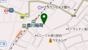 リパークJR豊川駅前の地図画像