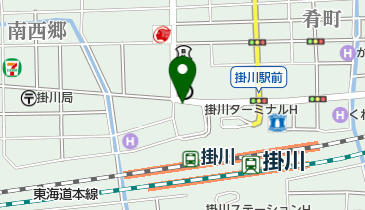 リパーク掛川駅前第5の地図画像