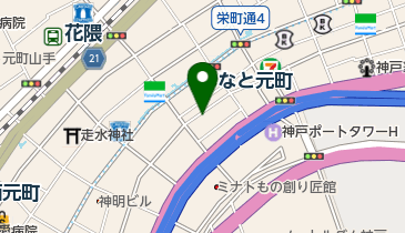 リパーク神戸海岸通4丁目第2の地図画像