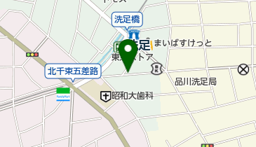 リパーク洗足2丁目の地図画像