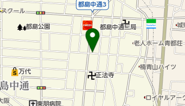 リパーク都島中通3丁目第2の地図画像