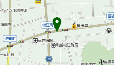 リパーク川越松江町1丁目第2の地図画像