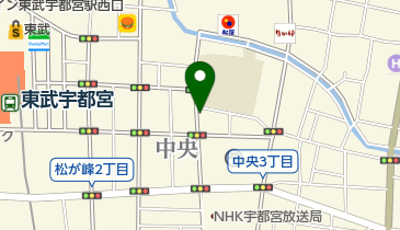 リパーク宇都宮中央本町の地図画像