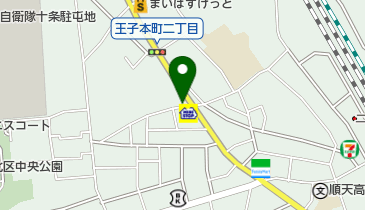 リパーク王子本町2丁目の地図画像