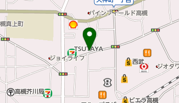 リパーク高槻天神町第2の地図画像