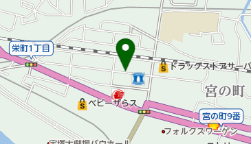 リパーク宝塚栄町1丁目第2の地図画像