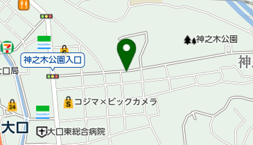 リパーク神之木台第2の地図画像