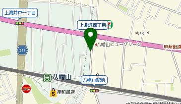 リパーク八幡山駅前の地図画像