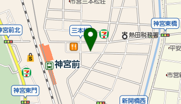 リパーク三本松町第3の地図画像