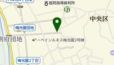 リパーク六本松4丁目第3の地図画像