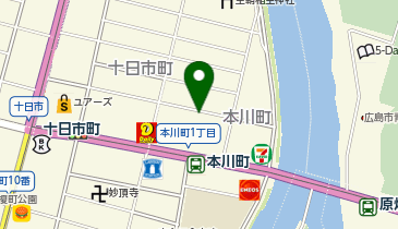 リパーク広島本川町2丁目第6の地図画像