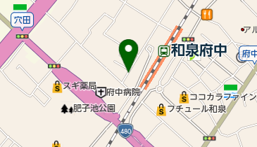 リパーク和泉府中駅前第2の地図画像