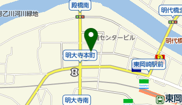 リパーク東岡崎駅前第3の地図画像