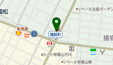 リパーク万代1丁目第3の地図画像