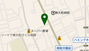 リパーク南街2丁目の地図画像
