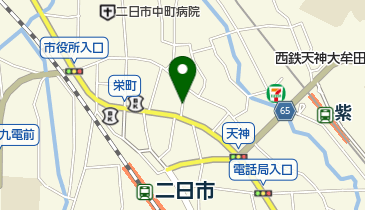 リパーク二日市中央2丁目の地図画像