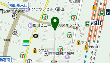 リパーク郡山駅前1丁目第3の地図画像