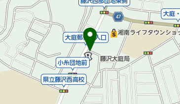 リパーク湘南ライフタウンの地図画像