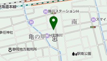 リパーク掛川駅南口の地図画像