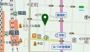 リパーク福島栄町第3の地図画像