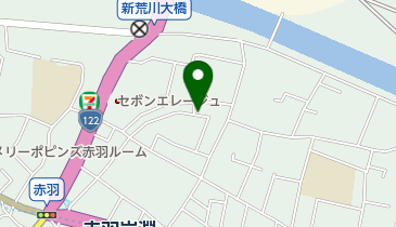 リパーク岩淵町第2の地図画像