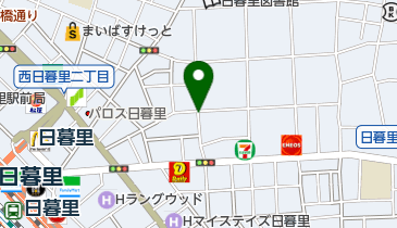 リパーク東日暮里6丁目第2の地図画像