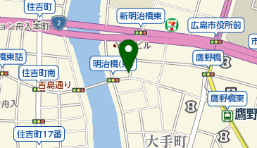 リパーク広島大手町5丁目第16の地図画像