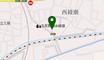 リパーク西綾瀬2丁目の地図画像